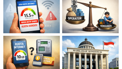 Pasutri Gugat Operator Seluler Kuota Internet Hangus Dinilai Merugikan Konsumen, Timbulkan Ketimpangan dengan Operator