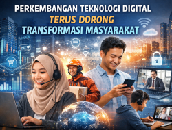 Perkembangan Teknologi Digital Terus Dorong Transformasi Masyarakat Indonesia