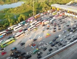 Arus Balik Lebaran, 239 Ribu Kendaraan Melintas di GT Cikatama hingga 24 Maret.