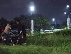 Lakalantas Di Bunderan Cinity Cikarang Utara