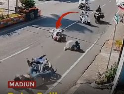 Akibat Seorang Pengendara Wanita Putar Balik Menyebabkan Lakalantas
