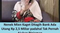 Seorang Nenek Mengaku Terkejut Mendapatkan Surat Peringatan Kredit Macet Dari Bank Padahal Tidak Merasa Pernah Berhutang