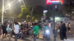 Aksi Unjuk Rasa Di Kawasan Cikini Jakarta Pusat