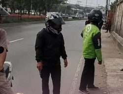 Kecelakaan Tunggal Sepeda Motor Di Lemah Abang Cikarang