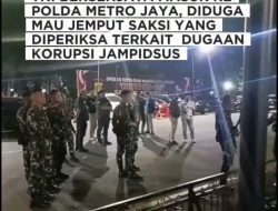 Puluhan Anggota TNI Bersenjata Datangi Polda Metrojaya Diduga Ma Jemput Saksi Terkait Jampidsus