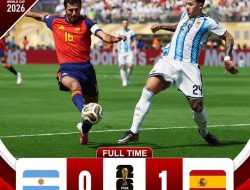 Spanyol Juara Dunia Sepak Bola 2026 Mengalahkan Argentina 1:0