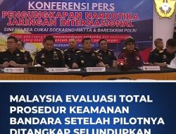 Seorang Pilot Malaysia Dari Maskapai MAS Tertangkap Menyelundupkan Narkoba Di Bandara Soekarno Hatta