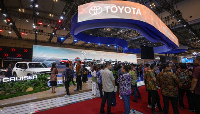 Suasana Booth Toyota di GIIAS 2026, ICE BSD