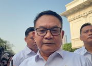 Menkopolkam Dudung Abdurrahman di Komplek Istana Kepresidenan