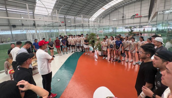 Pemusatan Latihan Atlet-Atlet Padel Indonesia di Kawasan Jakarta Selatan