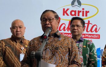 Gubernur DKI Jakarta Pramono Anung Menyampaikan Keterangan Terkait Koridor 9 Transjakarta
