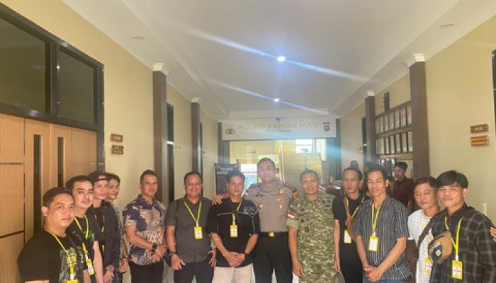 Kapolres Kapuas Hulu AKBP Wisnu Perdana Putra dalam Pertemuan di Mapolres Kapuas Hulu