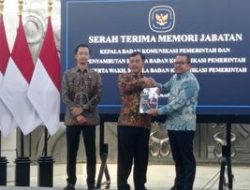 Jalani Sertijab, Syahganda Nainggolan Resmi Bertugas sebagai Kepala Bakom RI