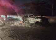 Minibus Terbakar di Tol Jagorawi Km 33 Bogor Diduga Akibat Korsleting Listrik