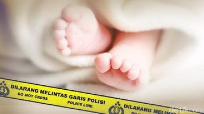 Mayat Bayi Perempuan Ditemukan Mengambang di Kali Pasar Induk Jaktim