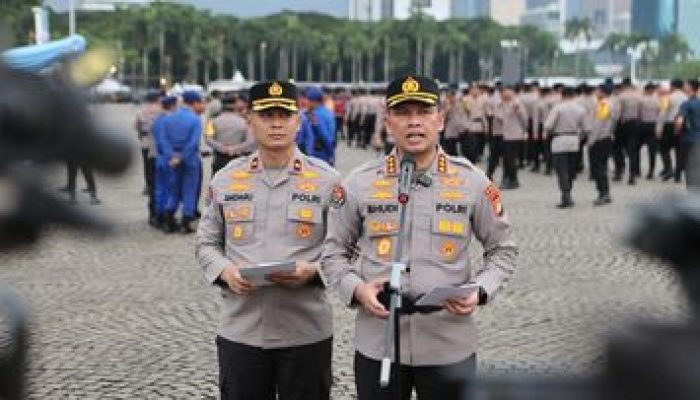Polda Metro Jaya Pulangkan 19 Orang yang Sempat Diamankan Saat Unjuk Rasa di Jakarta