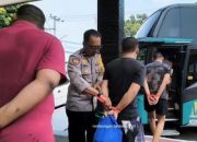 Sebanyak 20 Tahanan Polsek Cileungsi Dipindahkan ke Lembaga Pemasyarakatan (Lapas) Kelas IIA Pondok